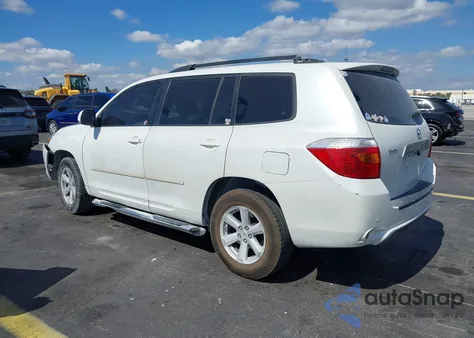 2008 Toyota Highlander z USA, uszkodzony, nr VIN JTEDS41A382036349